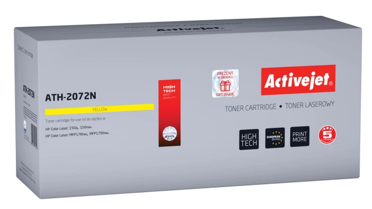 Toner Activejet ATH-2072N (zamiennik HP 117A 2072A Supreme 700 stron żółty)