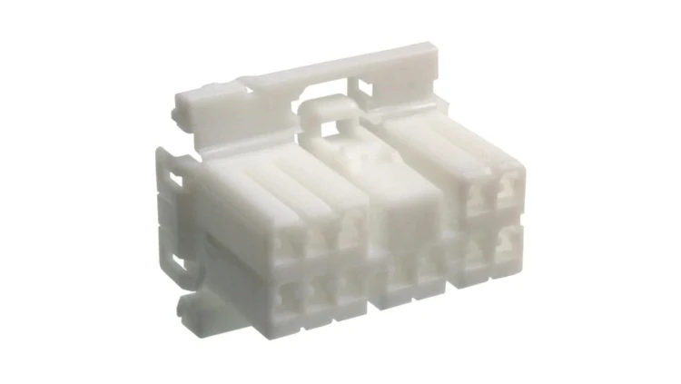 Złącze Automotive MCS żeńskie białe 12pin 173851-1