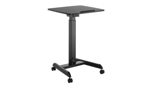 Biurko stolik do laptopa Maclean, regulacja wysokości, do pracy stojąco siedzącej, max wys 113cm, MC-892B