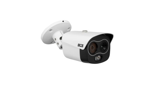 Kamera dualna IP tubowa (termowizja + video IP mpx) tubowa BCS-L-TIP1-4M2TIR3-F4FT3-A-Ai1-TH 256(H)x192(V) + 4.0 Mpx