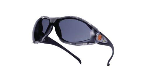Okulary z poliwęglanu czarnoszare UV400, AB, AR PACAYNOFU