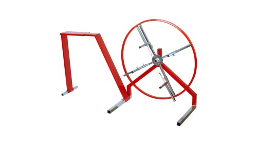 Rozwijak do bednarki i drutu odgromowego + podstawka do prościarki bednarki fi: 80cm