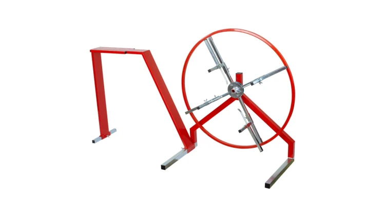 Rozwijak do bednarki i drutu odgromowego + podstawka do prościarki bednarki fi: 80cm