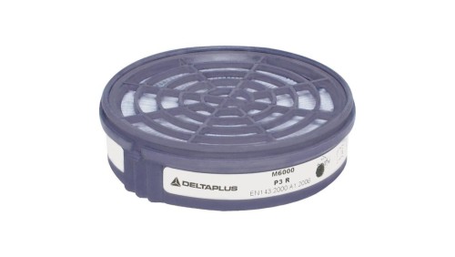 Zestaw 2 filtrów p3 do półmasek m6200 i m6100 - jupiter kolor biały TETE M6000P3R