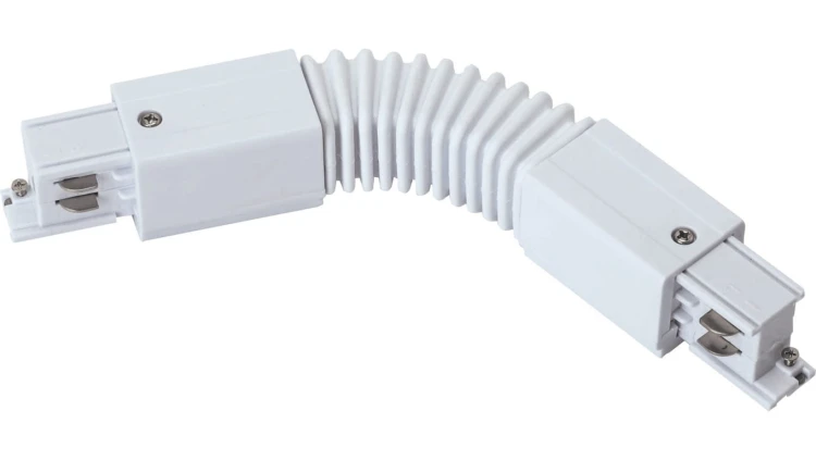Łącznik szynoprzewodu IP20 3-fazowy biały TRACK FLEXI CONNECTOR 4W WHITE GXTR023