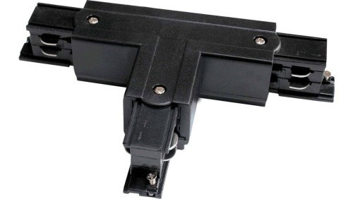 Łącznik szynoprzewodu IP20 3-fazowy czarny TRACK T CONNECTOR T-L1 4W BLACK GXTR033