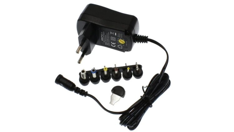 Zasilacz uniwersalny 3V 4.5V 5V 6V 7.5V 9V 12VDC 1500mA ESPE
