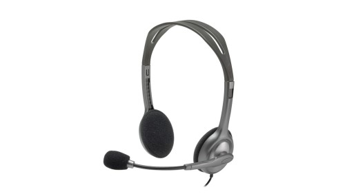 Słuchawki Logitech H110 981-000271 (kolor szary)