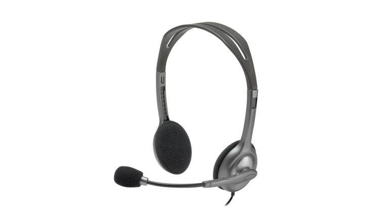 Słuchawki Logitech H110 981-000271 (kolor szary)