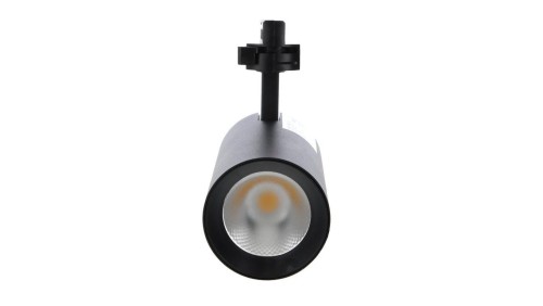Reflektor szynowy, punktowy COB VERKO czarny 1-fazowy 24W 4000K 1920lm C40-VRK-1F-024BL-4K
