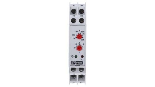 Timer Relay jednofunkcyjny 0.3 s → 30h SPDT 1-stykowy SPCO 24V ac