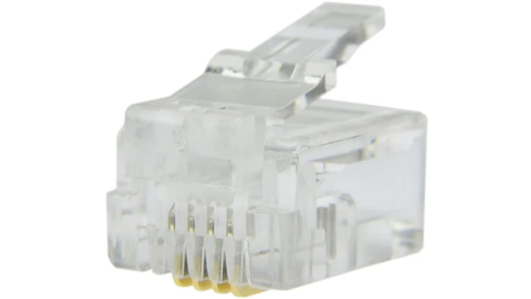 Wtyk telefoniczny RJ11 6P4C NEKU /WORECZEK 100szt./