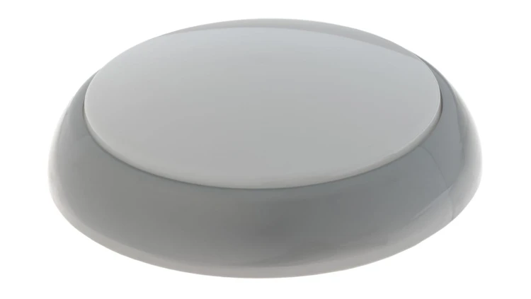 Oprawa KAJKO XL, 2xE27, 2x40W, srebrna-polipropylen, klosz przeźroczysty-poliwęglan, IP44, IK10 A2900SRx2-P