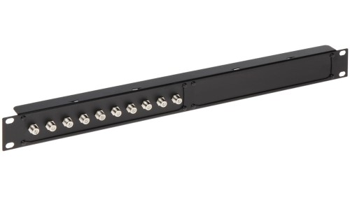 Gniazdo dystrybucyjne 10x Gniazdo F Rack 19 G-10F/R19