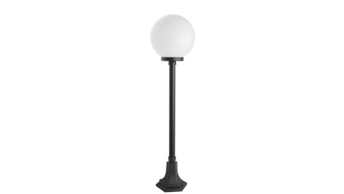 Oprawa oświetleniowa zewnętrzna, stojąca Kule Classic K 5002/2/KP 250 OP, E27 max 60W, kolor czarny, klosz biały 0438621