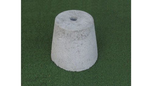 Fundament Mini_wysokość: 18 cm, średnica górna: 16 cm, średnica dolna: 20 cm, waga: 9 kg_0438621
