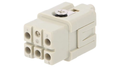 Złącze HDC żeńskie 6pin 400V T2080052201-000
