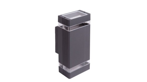 Oprawa elewacyjna OE-3S 2xGU10 100x110x240 ANTRACYT IP54 EC79035