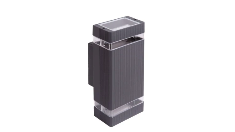 Oprawa elewacyjna OE-3S 2xGU10 100x110x240 ANTRACYT IP54 EC79035