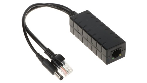 Stabilizator PoE 48V/12V umożliwiający zasilanie urządzeń napięciem DC 12V POE-802.3AF/C