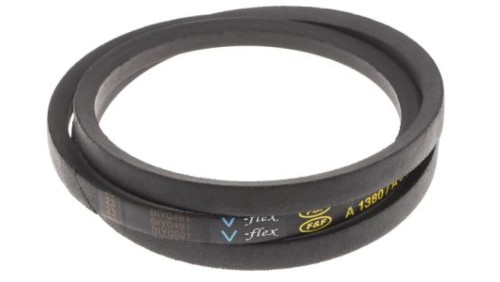 Pas napędowy, profil A, materiał: PET, guma, 13mm x 8mm x 1.35m, RS PRO