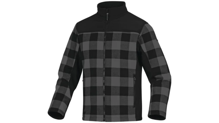BLUZA POLAROWA Z BAWEŁNY I POLIESTRU
