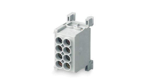 Blok rozdzielczy MAG25-2 kolor szary 4x25mm² 1000V/1500V AC/DC VDE MAG1250A32
