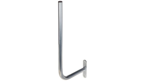 Uchwyt murowy do mocowania anten WLAN, DVB-T Stal ocynkowana średnica fi 32mm, wysokość 710mm, dystans 290mm UML-32L30X60