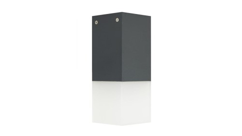 Oprawa sufitowa Cube CB-S DG, E27 max 20W, kolor antracyt, 0438621