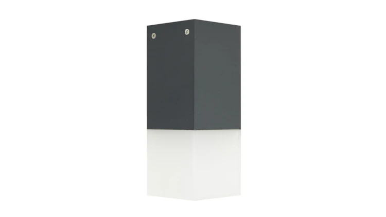 Oprawa sufitowa Cube CB-S DG, E27 max 20W, kolor antracyt, 0438621