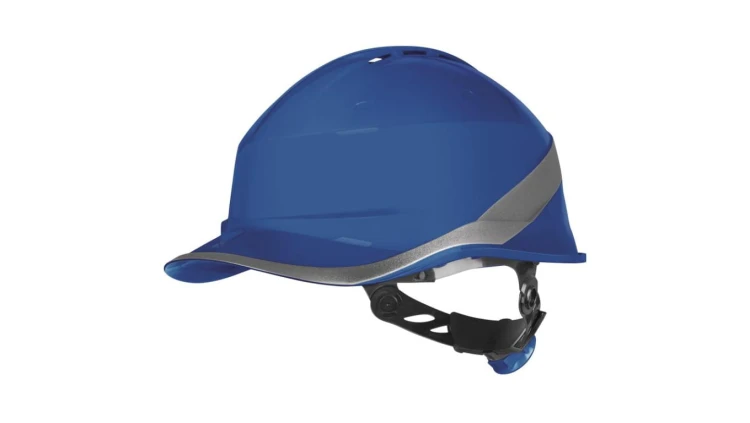 HEŁM OCHRONNY, WENTYLOWANY O KSZTAŁCIE CZAPECZKI BASEBALL - SYSTEM REGULACJI ROTOR