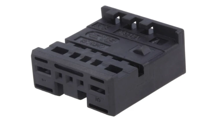 Złącze Automotive MQS żeńskie czarne 5pin 1379217-3