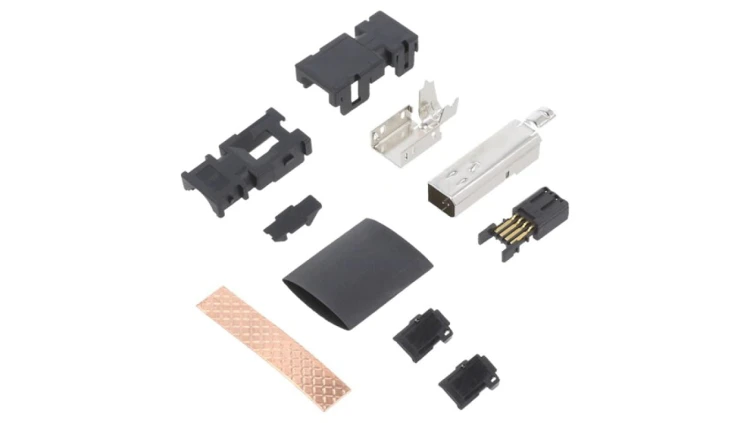 Złącze mini I/O żeńskie 8pin 2013595-1