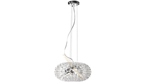 Lampa LOLANDA fi360*H1500mm 3xE27 TRANSP akryl + metal