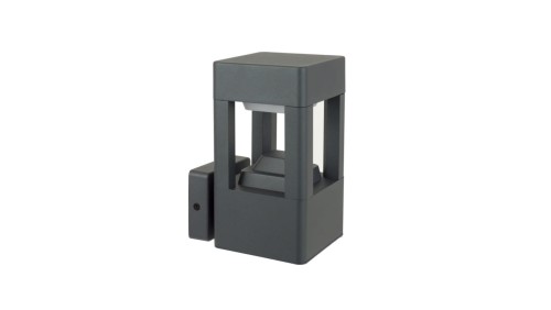 Kinkiet zewnętrzny Fan Kwadrat FKW-K-100, GX53 max 11W, kolor antracyt, 0438621