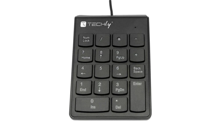 Klawiatura Numeryczna Keypad USB 18-Klawiszy Slim Techly