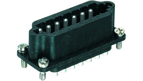 Złącze HAN prostokątne męskie 14pin 25V 09700142614