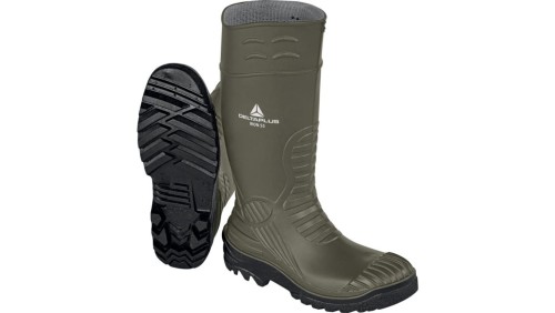 KALOSZE WYSOKIE BEZPIECZNE Z PVC - S5 SRC