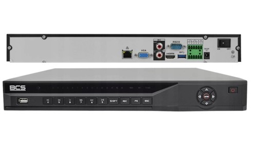 Rejestrator IP 32-kanałowy 12 Mpix BCS-NVR3202-4K-III