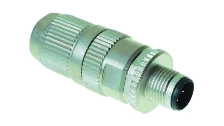 Złącze M12 męskie proste 4pin 50V 21032811405