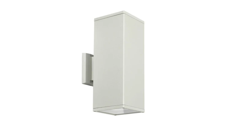 Kinkiet zewnętrzny Adela 8001 AL o dwóch kierunkach świecenia góra i dół , E27 2 x max 60W, kolor srebrny, 0438621