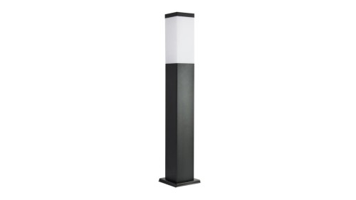 Oprawa oświetleniowa zewnętrzna, stojąca Inox Kwadratowa SS802-650 BL, E27 max 40W, kolor czarny, 0438621