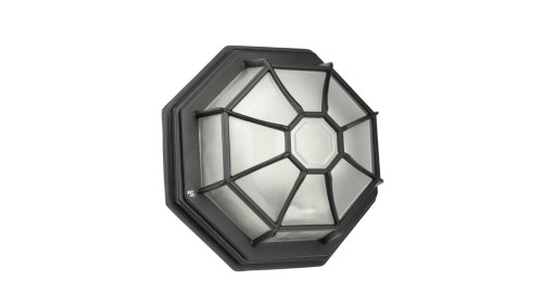 Plafoniera zewnętrzna Retro Classic K 3012/PSZ, E27 max 60W, kolor czarny 0438621