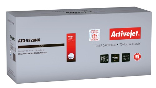 Toner Activejet ATO-532BNX (zamiennik OKI 46490608 Supreme 7000 stron czarny)