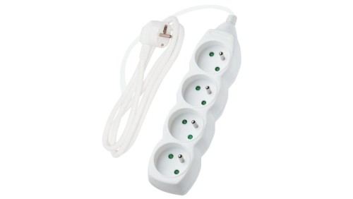 Przedłużacz prądowy 3m 4xGN (2P+Z) /20