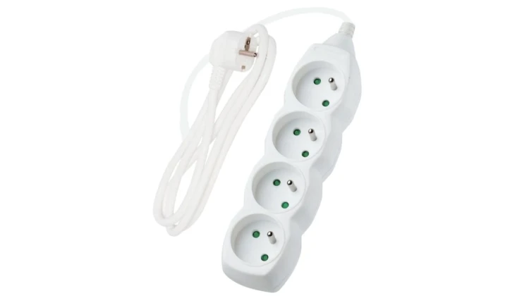 Przedłużacz prądowy 3m 4xGN (2P+Z) /20