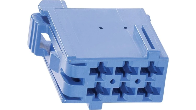 Złącze Automotive JPT żeńskie niebieskie 6pin 1-965640-1