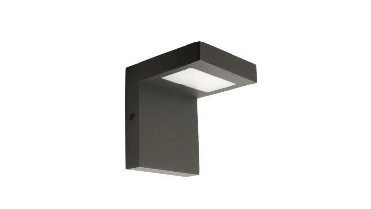 Kinkiet zewnętrzny Karo KR-K100, LED 10W, 4000K, kolor antracyt, 0438621
