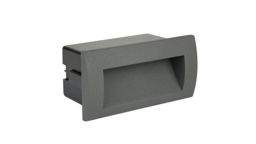 Oprawa do zabudowy w elewacji Mur-Led M2031 LED 4W, 3000K, kolor antracyt 0438621