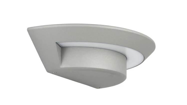 Kinkiet zewnętrzny Ufo 1880S, LED 7W, 4100K, kolor srebrny 0438621